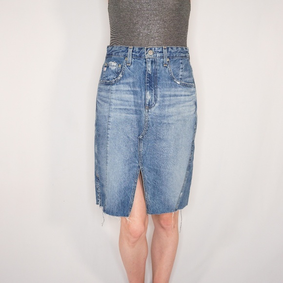 Ag Adriano Goldschmied Dresses & Skirts - ADRIANO GOLDSCHMIED AGED The Emery High Rise Skirt